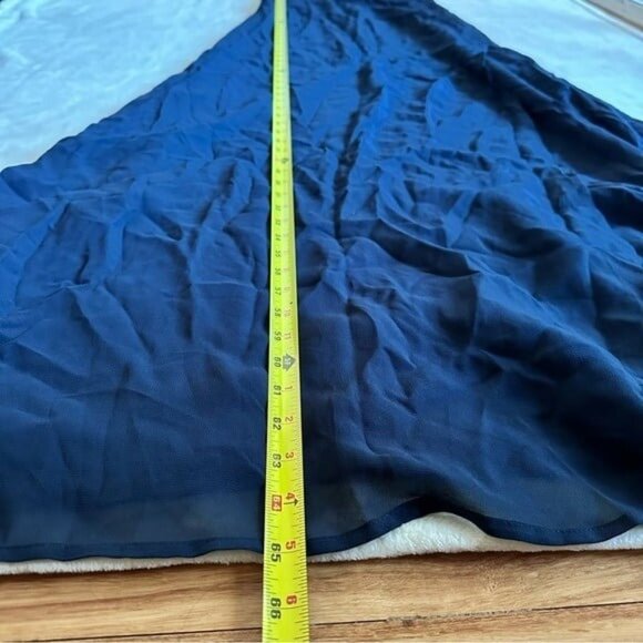 NWT Reformation Ingrid Dress in Navy Size 10 - Picture 9 of 12